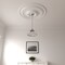 Ekena Millwork Small Classic Ceiling Medallion (Fits Canopies up to 10"), 40 1/4"OD x 3 1/8"P, Primed White CM40CL - alternate 5